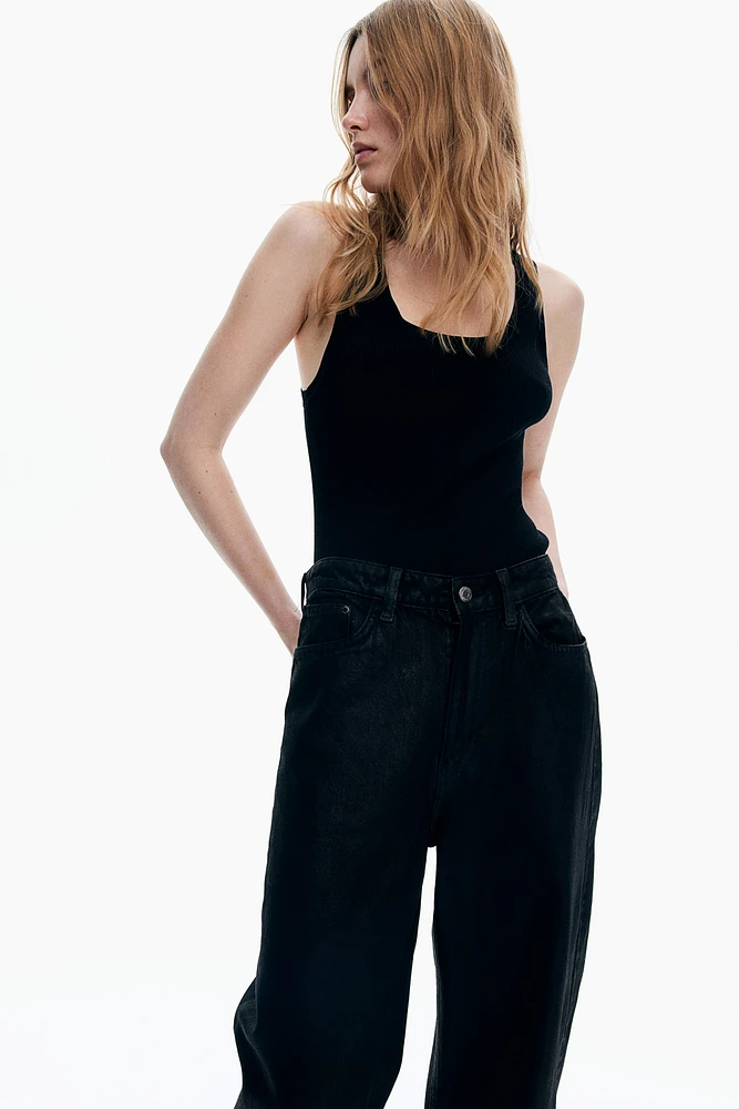 Ava Ultra High Rise Wide Leg Jeans