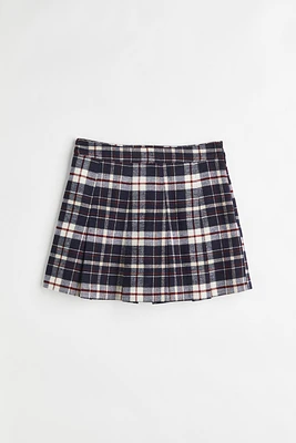 Pleated Mini Skirt