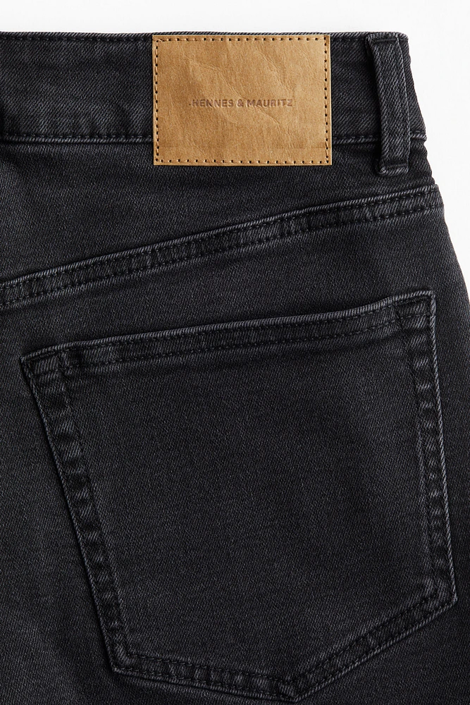 Skinny High Denim Shorts