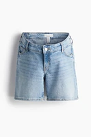 MAMA Before & After Denim Shorts