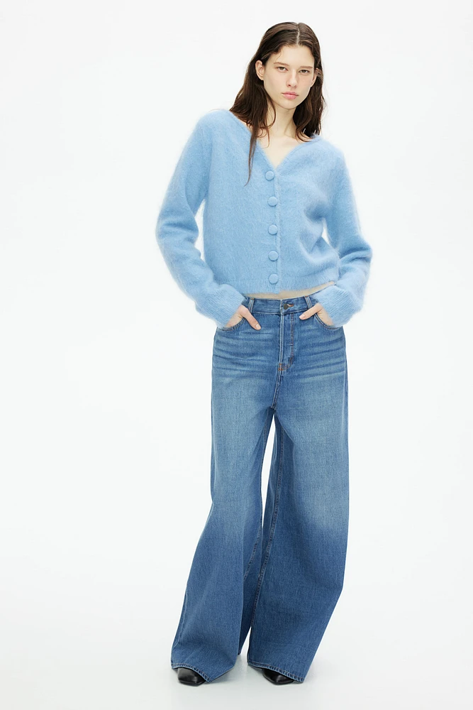 Gilet en mohair mélangé