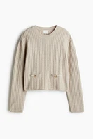 Moss-Knit Sweater