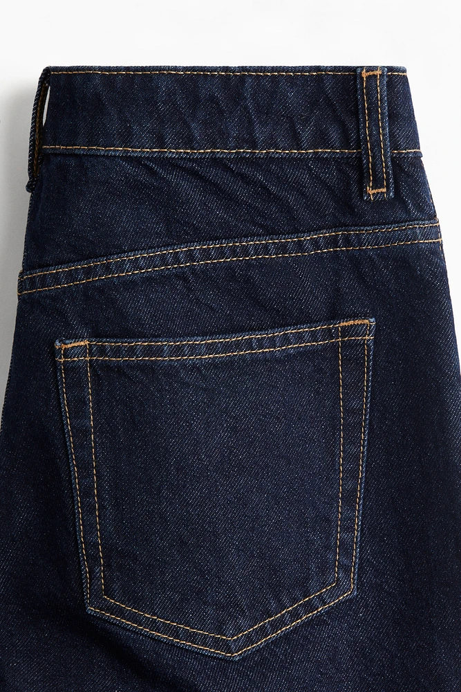 High Denim Shorts