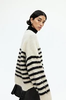 Chandail Grande Taille en mohair mélangé