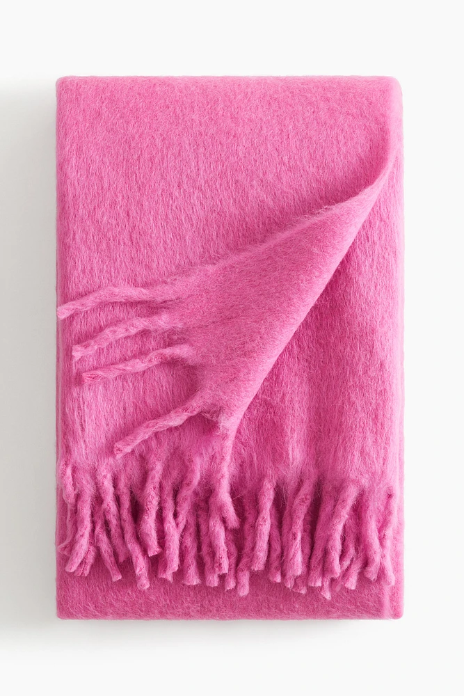 Wool-blend Throw