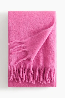 Wool-blend Throw