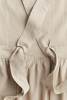 Ruffle-trimmed Apron