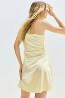 Draped Slip Dress