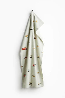 Serviette de bain à motif