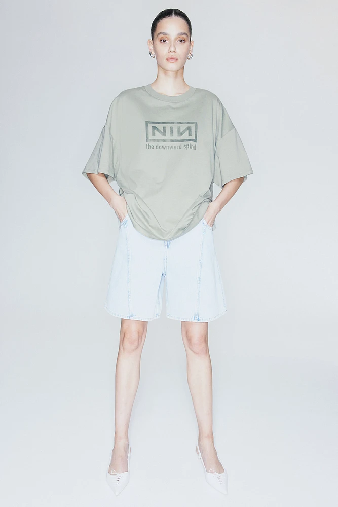 T-shirt grande taille imprimé