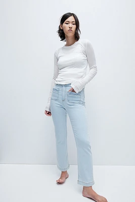 Cropped Jeans