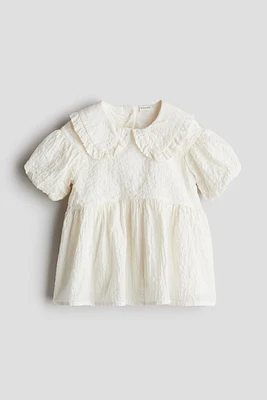 Cotton Seersucker Dress