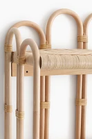 Rattan Wall Shelf