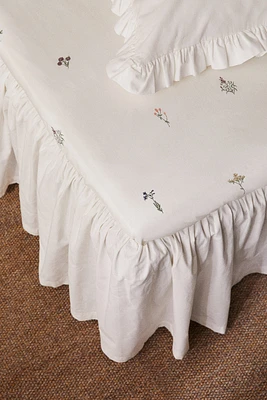 King/Queen Cotton Fitted Sheet