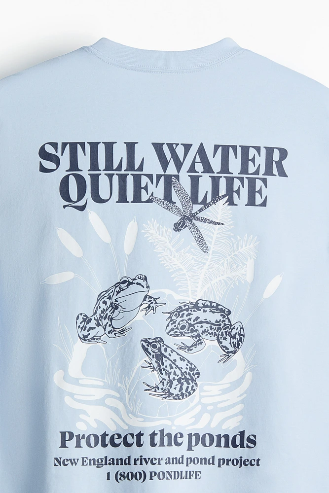 T-shirt imprimé Coupe Flottante