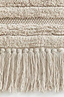 Fringed Cotton Bath Mat