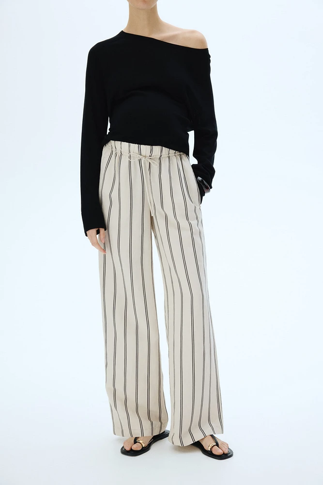 MAMA Pantalon en lin mélangé Before & After