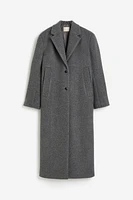 Long Wool-blend Coat