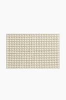 Patterned Cotton Bath Mat