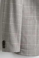 Veste coupe classique à fermeture droite