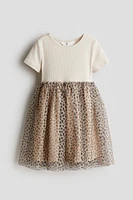 Dress with Tulle Skirt