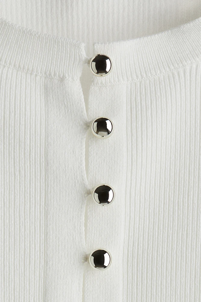 Ribbed Jersey Dress