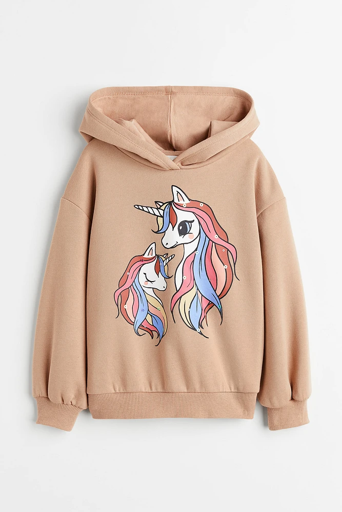 Printed Hoodie