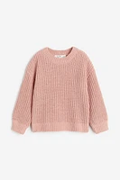 Chandail en maille chenille