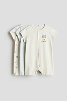 Lot de 3 pyjamas en coton