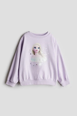 Sweatshirt with Motif