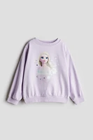 Sweatshirt with Motif