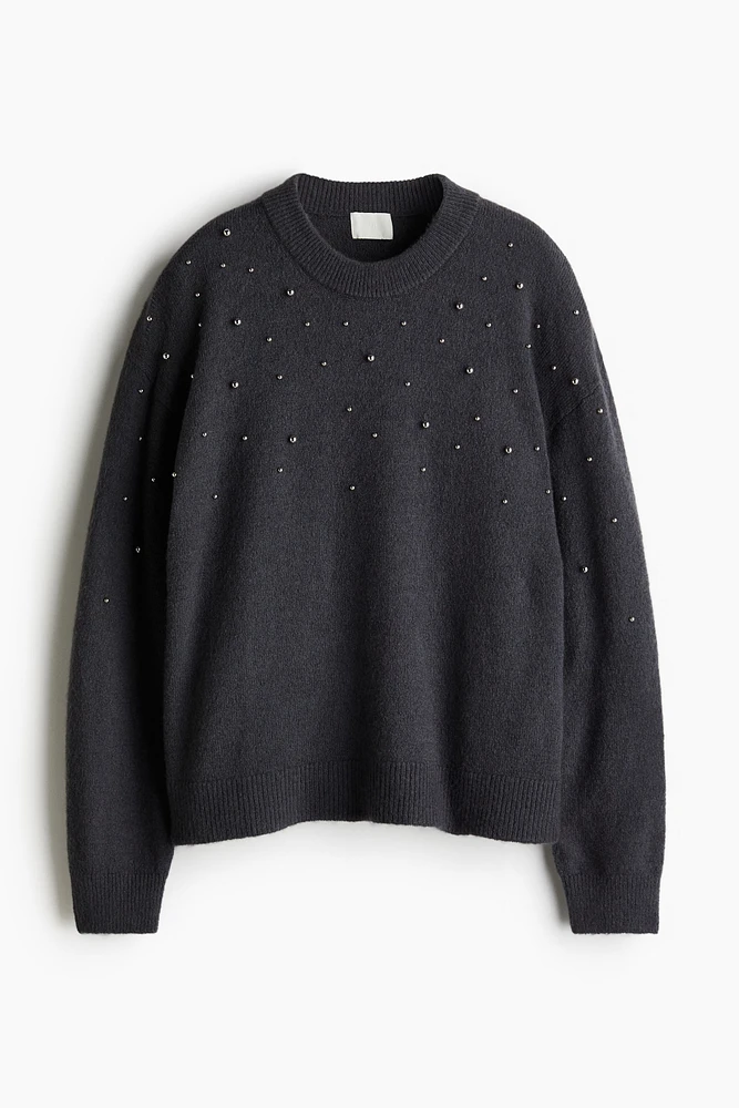 Embellished Sweater