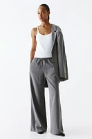 Pantalon en sergé avec cordon de serrage