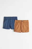 2-pack Chino Shorts