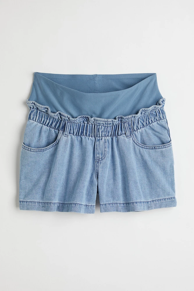 MAMA Pull-on Denim Shorts