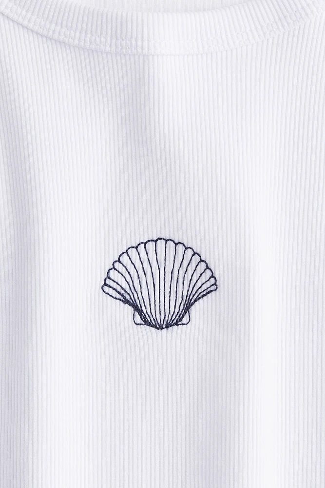 MAMA Ribbed Tank Top