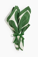 2-pack Leaf-print Napkins