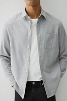Chemise Coupe Classique en flanelle