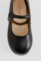 Leather Mary Janes