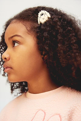 3 barrettes et pince à cheveux