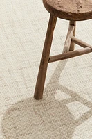 Fringed Wool-blend Rug