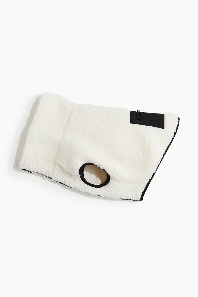 Veste pour chien en tissu peluche