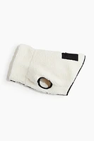 Veste pour chien en tissu peluche