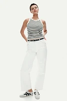 Camisole côtelée