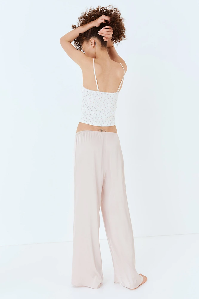 Satin Pajama Pants