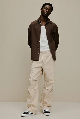 Loose Fit Twill Pants