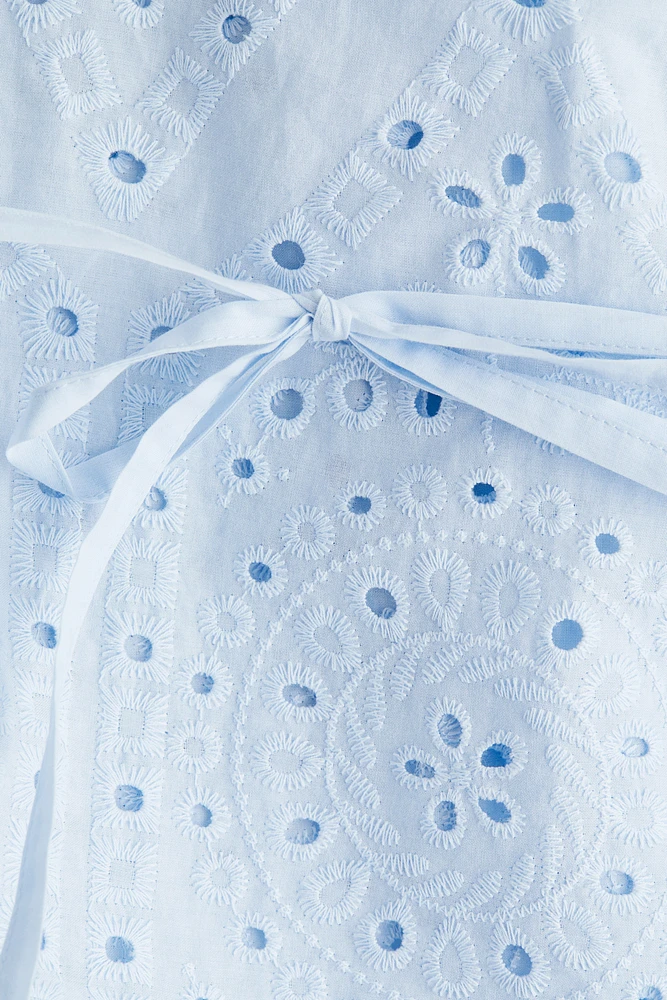 Blouse MAMA Before & After en broderie anglaise