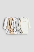 5-pack Long-sleeved Bodysuits