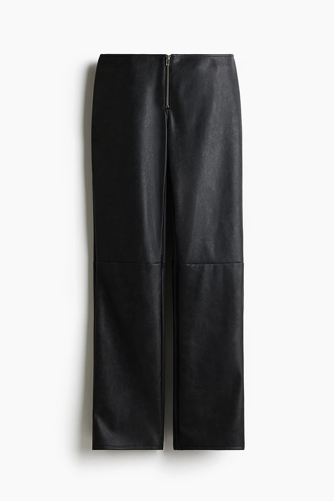 Coated trousers