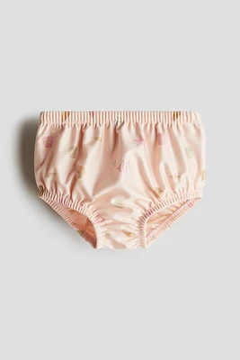 Patterned Swim Pants